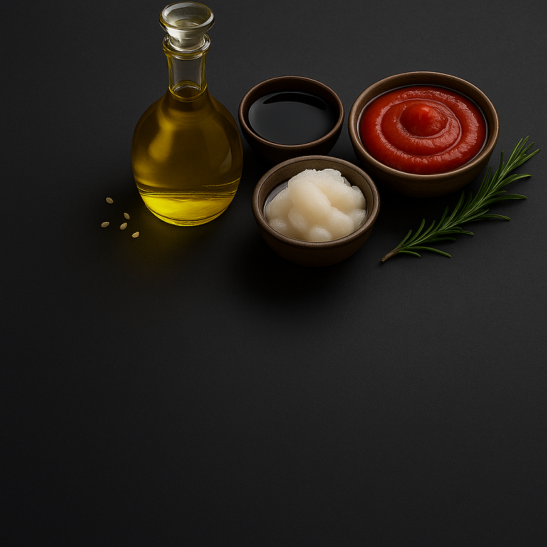 Соуси та олії